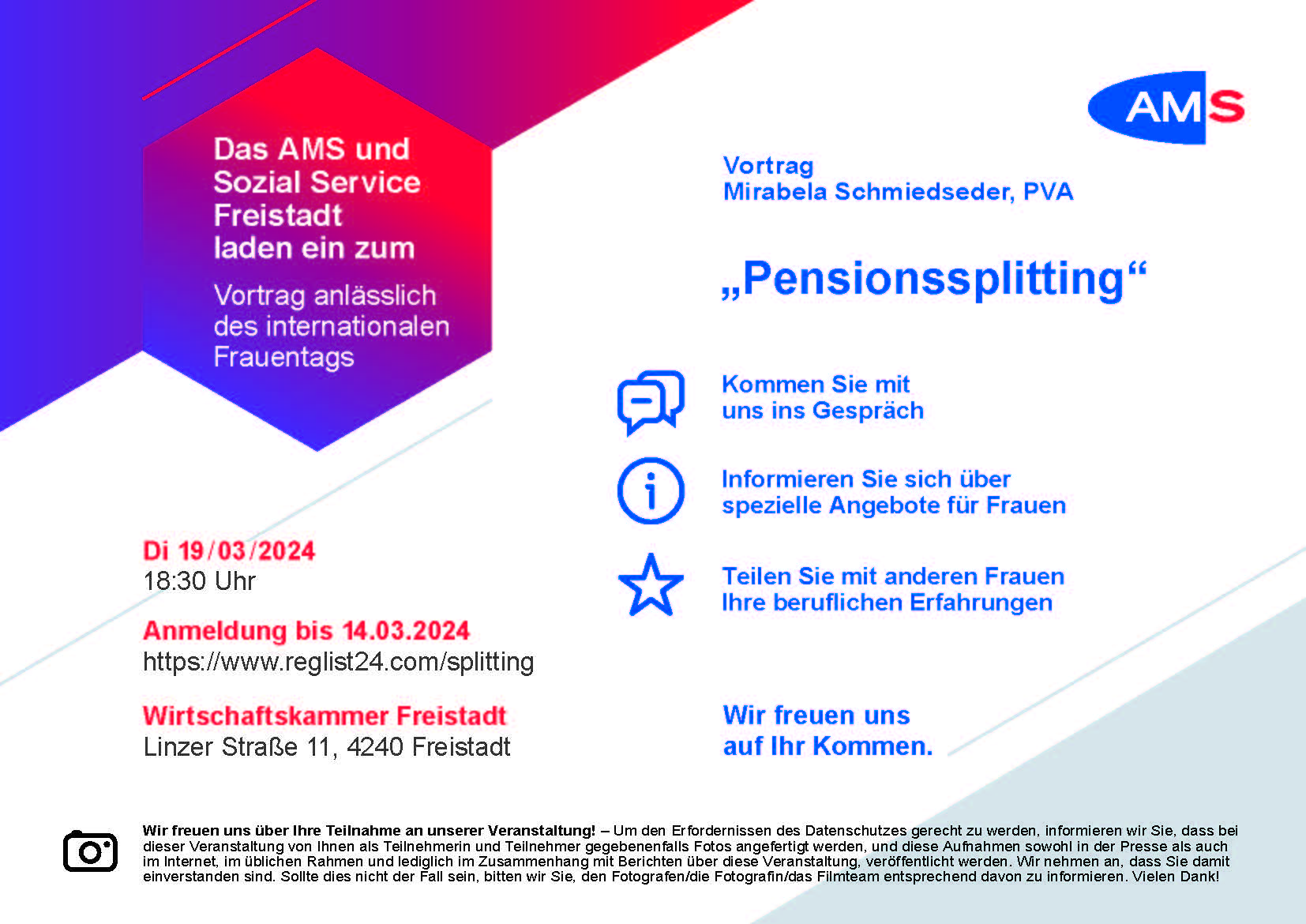 internationaler Frauentag Einladung